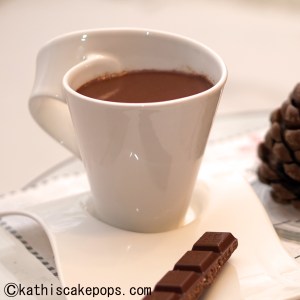 Kokos-Schokoladenpunschausschnitt