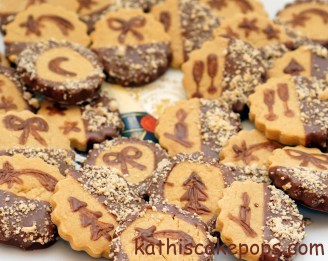 Christmas Caramel Cookie